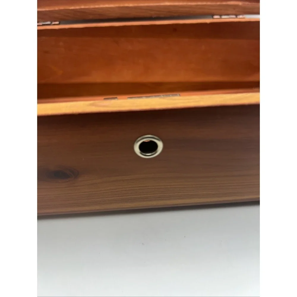 Vintage Lane Miniature Cedar Chest No Key Wolf Furniture Co. Decatur Illinois